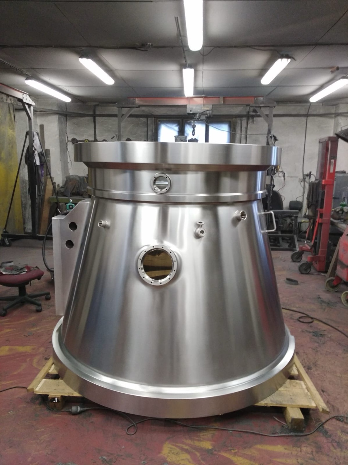 Nerezové komponenty – broušení a kartáčování nerezu