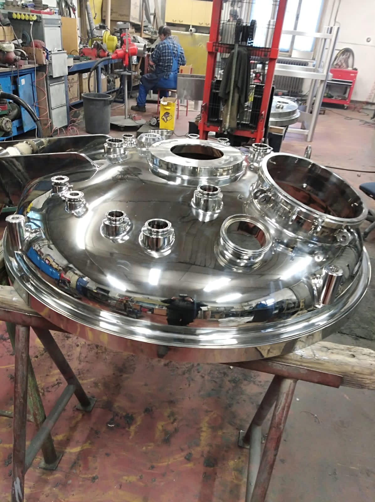 Kartáčování nerezu – matný povrch